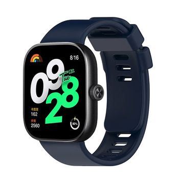 Pulsera De Silicona Gift4me Compatible Con Reloj Xiaomi Redmi Watch 4 - Azul Oscuro