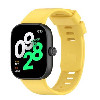 Pulsera De Silicona Gift4me Compatible Con Reloj Xiaomi Redmi Watch 4 - Amarillo