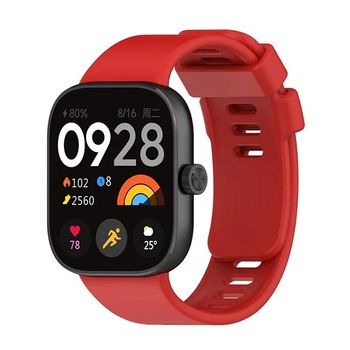 Pulsera De Silicona Gift4me Compatible Con Reloj Xiaomi Redmi Watch 4 - Rojo