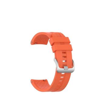 Pulsera De Silicona Con Hebilla Gift4me Compatible Con Reloj Huawei Watch 4 Pro Space Edition - Naranja
