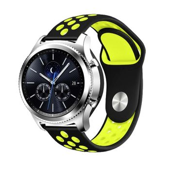 Pulsera Deportiva Gift4me Compatible Con Reloj Huawei Watch 4 Pro Space Edition - Negro / Verde