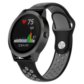 Pulsera Deportiva Gift4me Compatible Con Reloj Huawei Watch 4 Pro Space Edition - Negro / Cinza