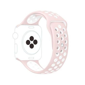 Pulsera Deportiva Gift4me Compatible Con Reloj Huawei Watch 4 Pro Space Edition - Rosa / Blanco