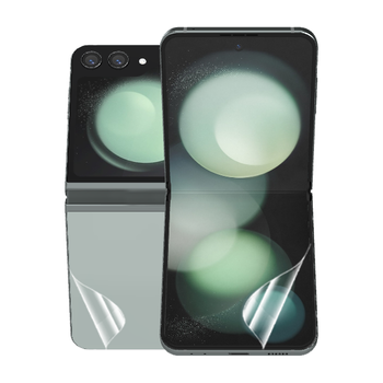 Kit De Película Protectora De Hidrogel Delantera Y Trasera Gift4me Compatible Con Movil Samsung Galaxy Z Flip6 - Transparente