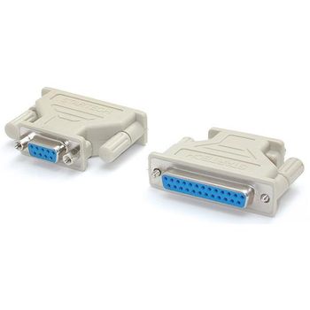 Startech.com Adaptador Conversor Serie Db9 A Db25 - Convertidor 9 Pines A 25 Pines Serial