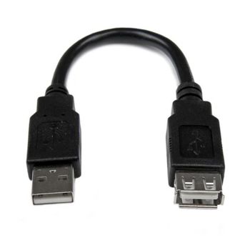 Startech.com Cable De Extensión Usb 2.0 A A A M/h De 6 Pulgadas