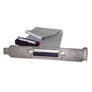 Startech.com Bracket Adaptador Paralelo Db25 A Idc25 Con Cable De 40cm, Db-25, Idc, Hembr