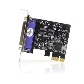 Startech.com Adaptador Tarjeta Pci-express Perfil Bajo Paralelo De 1 Puerto Db25 Ieee1284 - Spp Epp Ecp