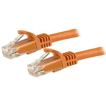 Startech.com Cable De Conexión Naranja Cat 6 De 15m Startech N6patc15mor