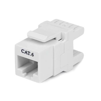 Startech.com Jack Keystone Cat 6 Rj45 180° Blanco - 110