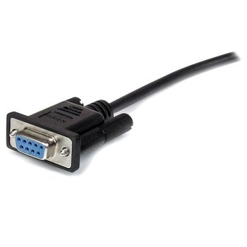 Startech.com Cable 2m Extensiã³n Directo Straight Through Serie Serial Rs232 Vã­deo Ega Db9 Macho A Hembra