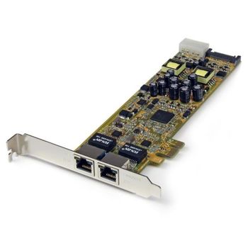 Startech.com Nic Pci Express Gigabit Poe 2 Puertos