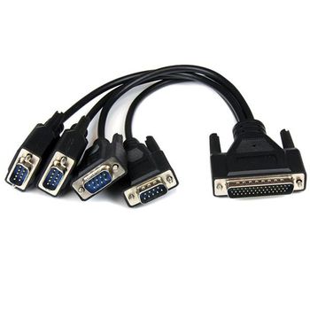 Startech.com Tarjeta Adaptadora Pci Express Pcie De 4 Puertos Serie Serial Combo Rs232 Y Rs485 Rs 422 Db9