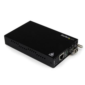 Startech.com Adaptador Conversor Ethernet Gigabit A Fibra Optica Lc Multimodo