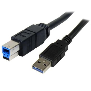 Startech.com Cable Usb 3.0 Superspeed 3m A Macho A B Macho Color Negro