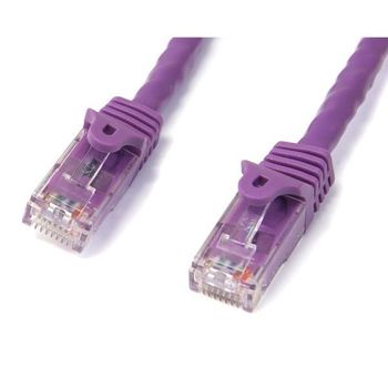 Startech.com Cable 2m Púrpura De Red Gigabit Cat6 Ethernet Rj45 Snagless