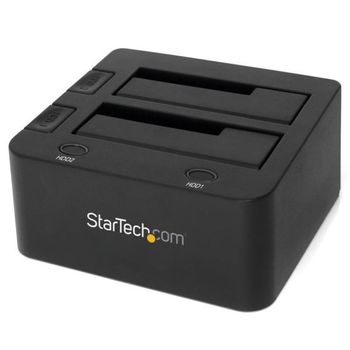 Startech.com Docking Station Usb 3.0 Uasp 2 Bahias Hdd Sata 2,5 O 3,5