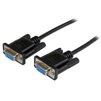 Startech Cable Serie Rs232 Db9 H/h 1m Negro Scnm9ff1mbk