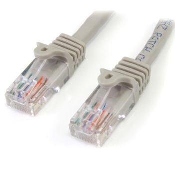 Startech.com Cable 3m Gris De Red 100mbps Cat5e Ethernet Rj45 Snagless
