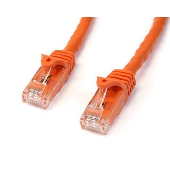 Startech.com Cable 1m Naranja De Red Gigabit Cat6 Ethernet Rj45 Snagless