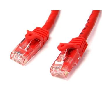 Startech.com Cable 1m Rojo De Red Gigabit Cat6 Ethernet Rj45 Snagless
