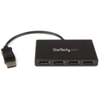 Startech.com Splitter Multiplicador Dp 4 Puertos Displayport Hub Mst