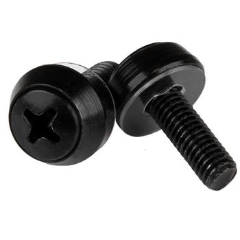 Startech 50 Tornillos M5x12mm Negro