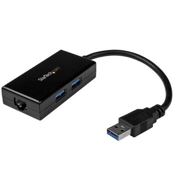 Startech Adaptador Red 1gbps Usb 3.0 Con Hub Usb