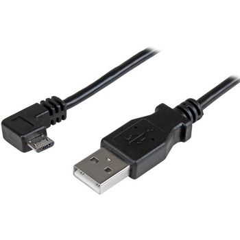 Startech.com Cable De 1m Micro Usb Con Conector Acodado A La Derecha Startech Usbaub1mra