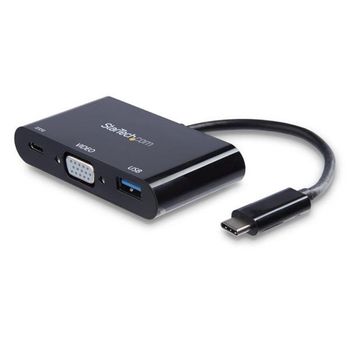 Adaptador Usb C A Vga Startech Cdp2vgauacp          Negro