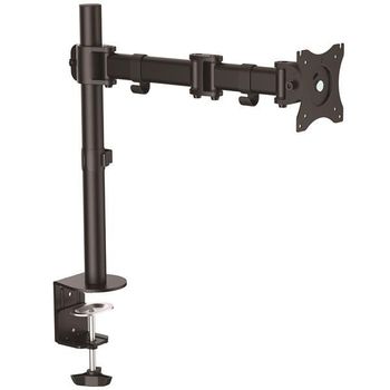 Startech.com Soporte Vesa Brazo Articulado Para Montaje De Pantallas De Hasta 27 Pulgadas - Adaptador Vesa De Acero De Servicio Pesado - Montaje Vesa, Abrazadera, 8 Kg, 33 Cm (13"), 68,6 Cm (27"), 100 X 100 Mm, Negro