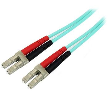 Startech.com Cable De 2m De Fibra Óptica Aguamarina Startech 450fblclc2