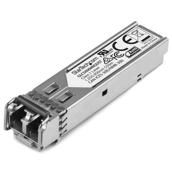 Startech.com Transceptor De Fibra Sfp 1gb 1000base-sx - Compatible Cisco Glc-sx-mm-rgd Mini Gbic Multimodo Lc 550m Ddm, 1250 Mbit/s, Sfp, Lc, Ieee 802.3z, Sx, Fibra Óptica