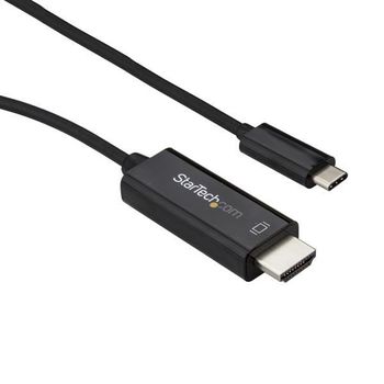 Startech.com Cable Adaptador De 3m Usb-c A Hdmi 4k 60hz - Negro - Cable Usb Tipo C A Hdmi