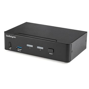 Switch Conmutador Kvm Displayport De 2 Puertos - 4k 60hz