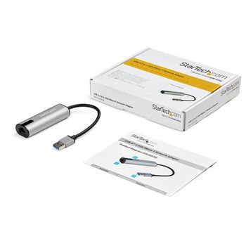 Adaptador USB C A Jack 3.5 Mm Startech CDP235APDM Plata