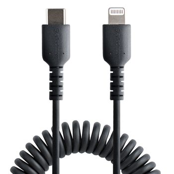 Cable Usb A Lightning Startech Rusb2clt50cmbc Negro 50 Cm