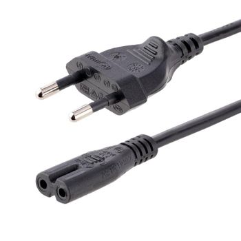 Cable De 3m De Alimentación Para Ordenador Portátil O Impresora , Ue A C7, 2,5a 250v, 18awg, Cable De Repuesto Para Portátil, Ca