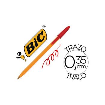 Boligrafo Bic Naranja Rojo con Ofertas en Carrefour