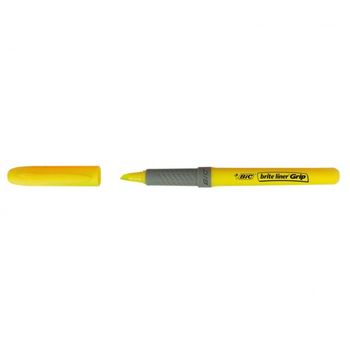 BIC Highlighter Grip Subrayadores de Punta Biselada Regulable - Colores en  tonos intensos y pastel, Pack de 24 : : Oficina y papelería