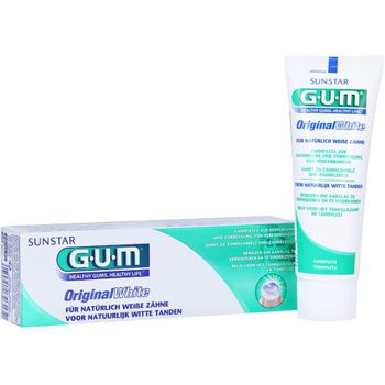 Gum Pasta De Dientes Original White 75 Ml