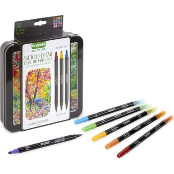 ROTULADORES DOBLE PUNTA STAEDTLER 3200 TB36 (COLORES, 36 PZS