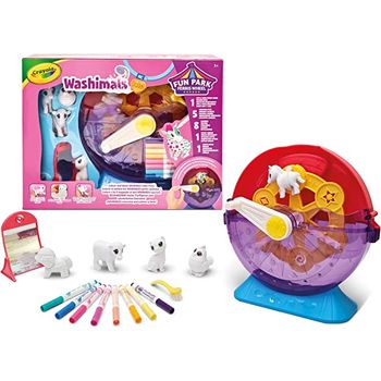 Washimals Pets Super Set Noria Gira Y Baña 5 Mas Crayola 74-7458