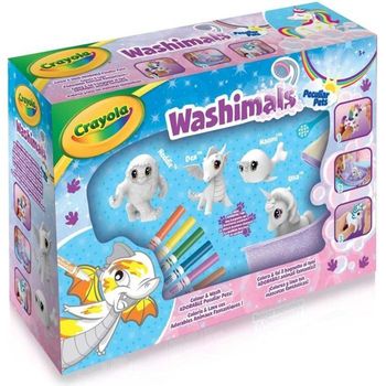 Juego De Coloración Washimals Peculiar Pets Sanctuary Crayola