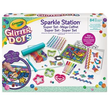 Glitter Dots - Super Set & Luxe Crayola 04-1085