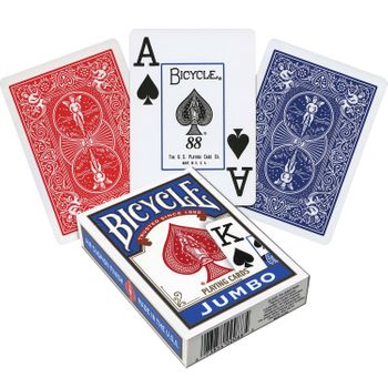 Cartas De Póquer Bycicle Jumbo