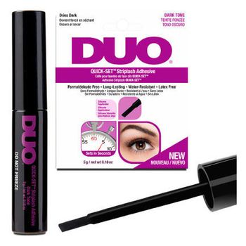 Ardell Pegamento Duo Quick-set Striplash Oscuro