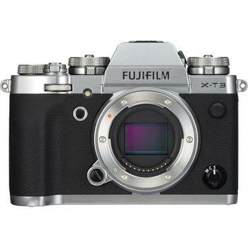 Fuji X-t3 Plata + Xf 35mm F2 R Wr Negro