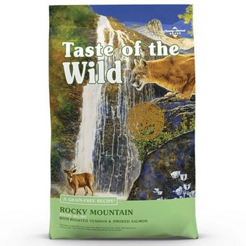 Taste Of The Wild Cat Rocky Mountain Ciervo Y Salmón Pienso Para Gatos Grain Free 6,6 Kg