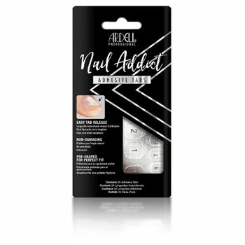 Set De Cintas Adhesivas Ardell Nail Addict Uñas Postizas (24 Pcs)